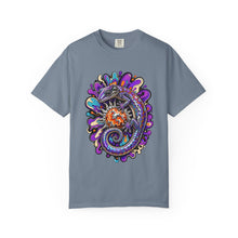 Psychedelic Chrome Gecko Graphic Tee