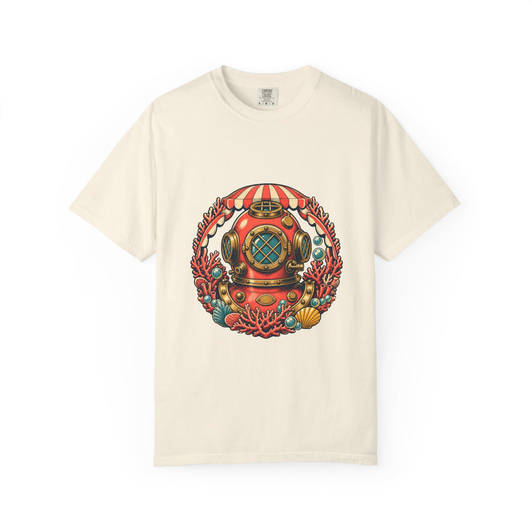 Cabana Coral Diver Helmet Graphic Tee