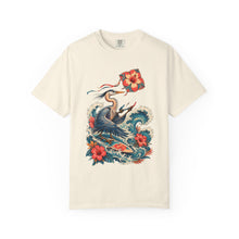 Hibiscus Surf Kite Heron T-Shirt Graphic