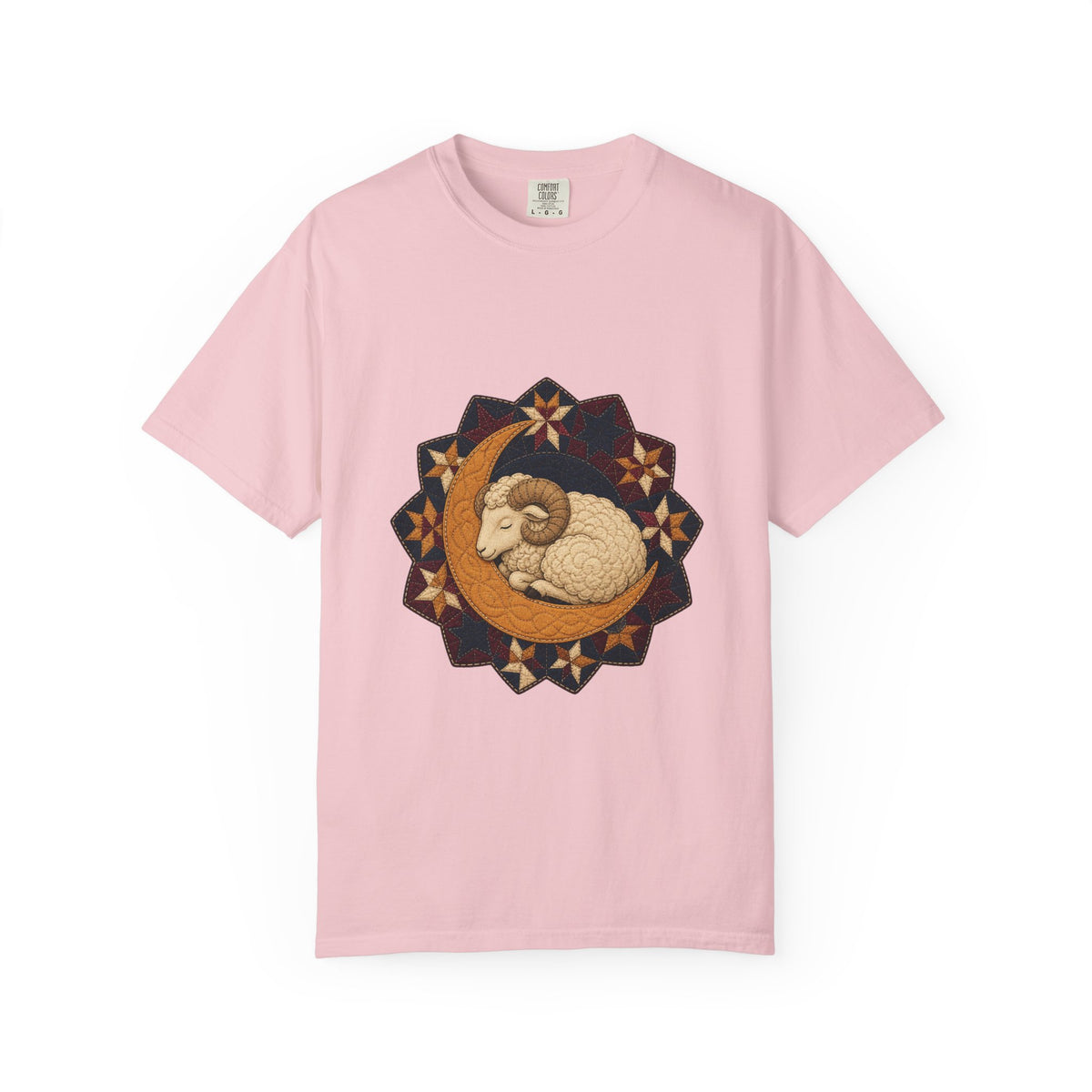 Lunar Wool Sheep Quilt Graphic Tee