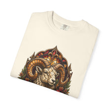 Stained Glass Pomegranate Ram Graphic Tee