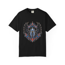 Chrome Velvet Scarab Spinner Graphic Tee