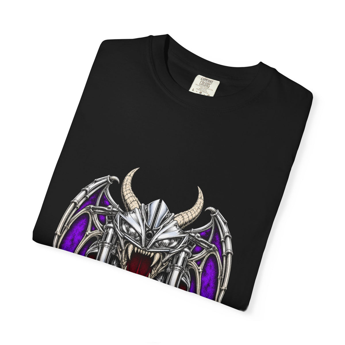 Chrome Chimera Gothic Motorcycle Graphic Tee