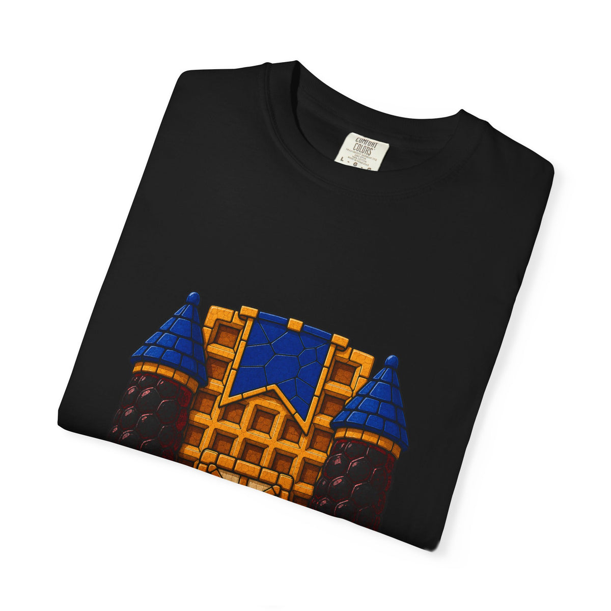 Waffle Fortress Stained Glass Adventure Graphic Tee