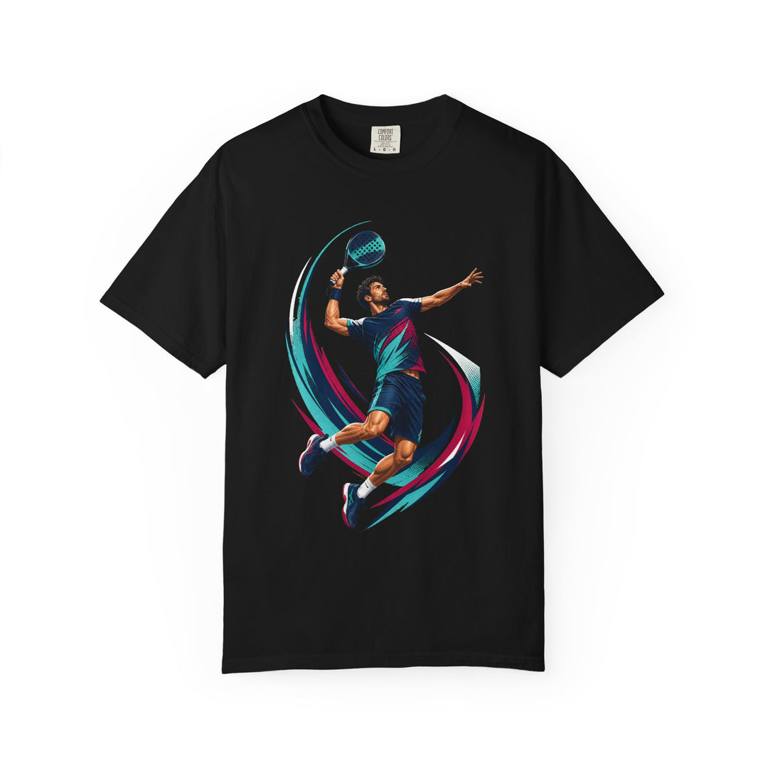 Glass Court Padel Smash Graphic Tee