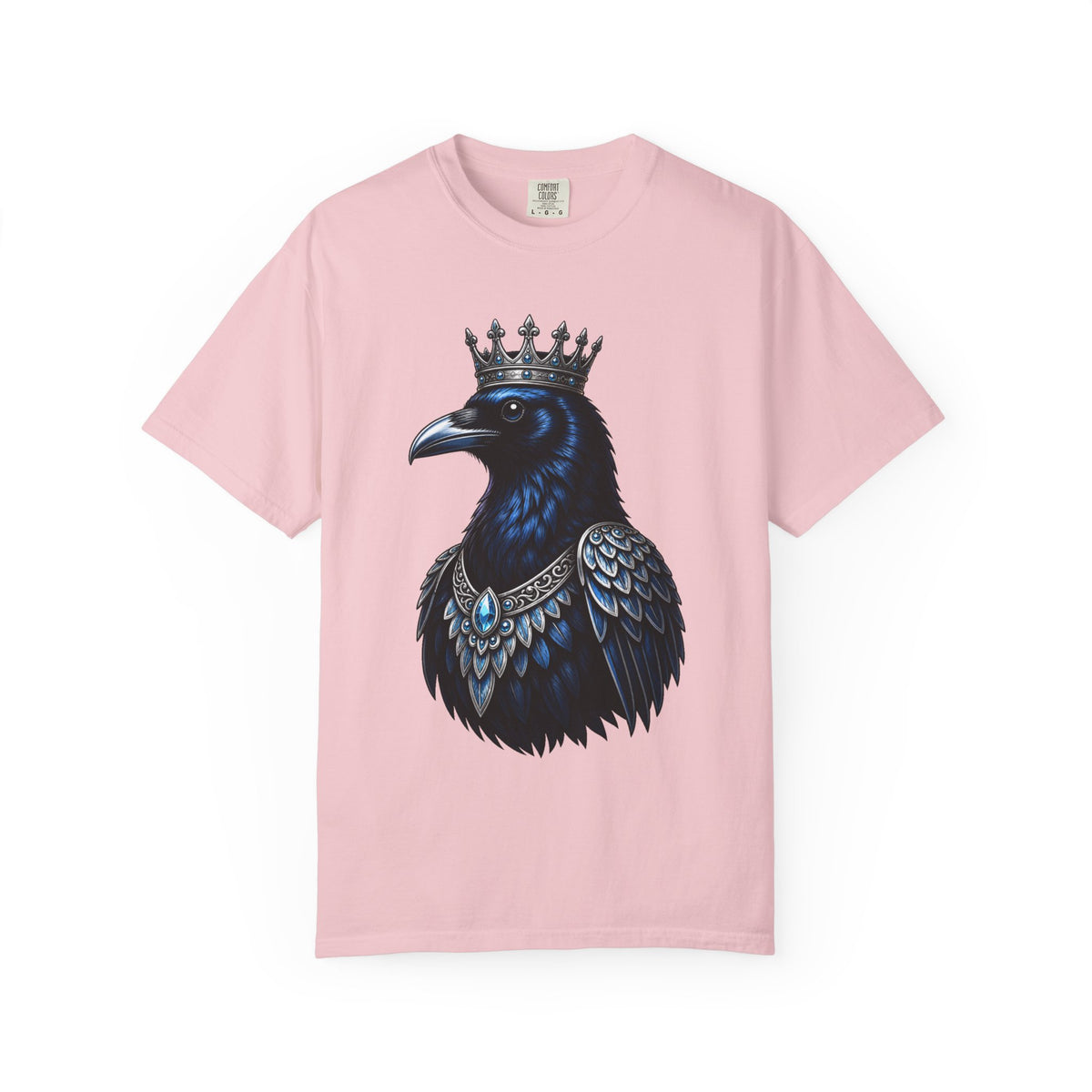 Crowned Raven Royal Gothic T-Shirt Graphic