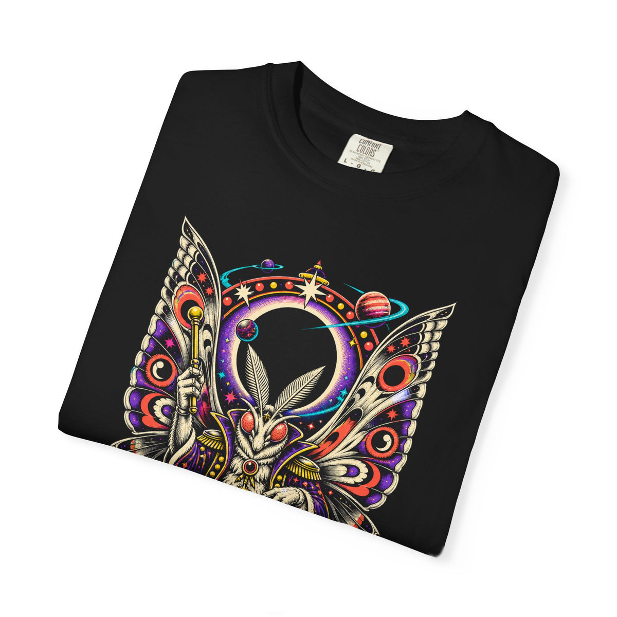 Eclipse Ringmaster Moth Cosmic Sideshow Graphic Tee