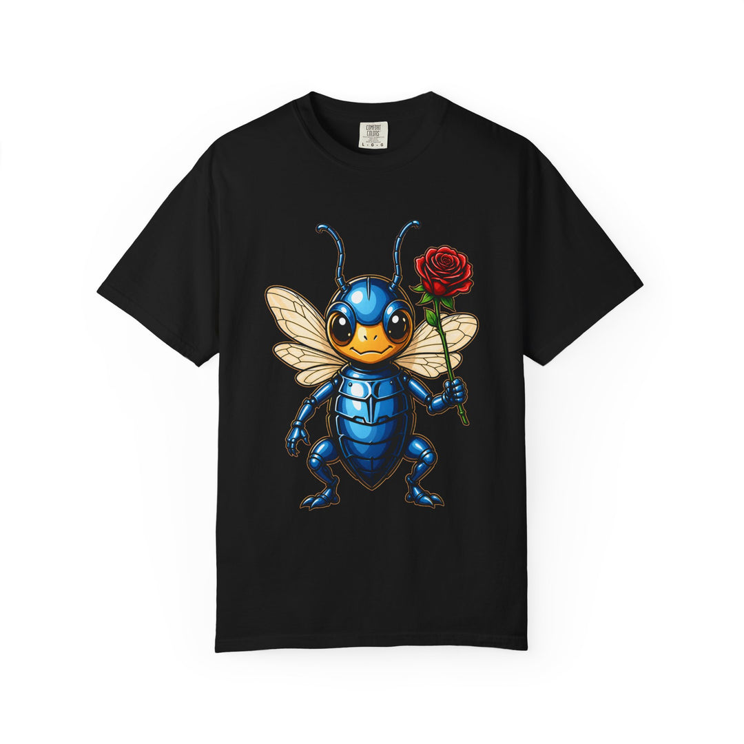 Rose Beetle Mascot T-Shirt Graphic
