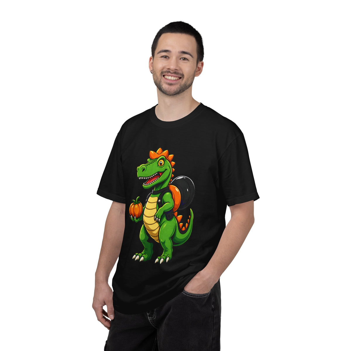 Halloween Dino Mascot T-Shirt Graphic