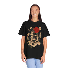Red Sun Process Cat T-Shirt Graphic