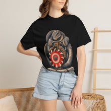 Basilisk Road Crew Brutalist Mythic Industrial Graphic Tee