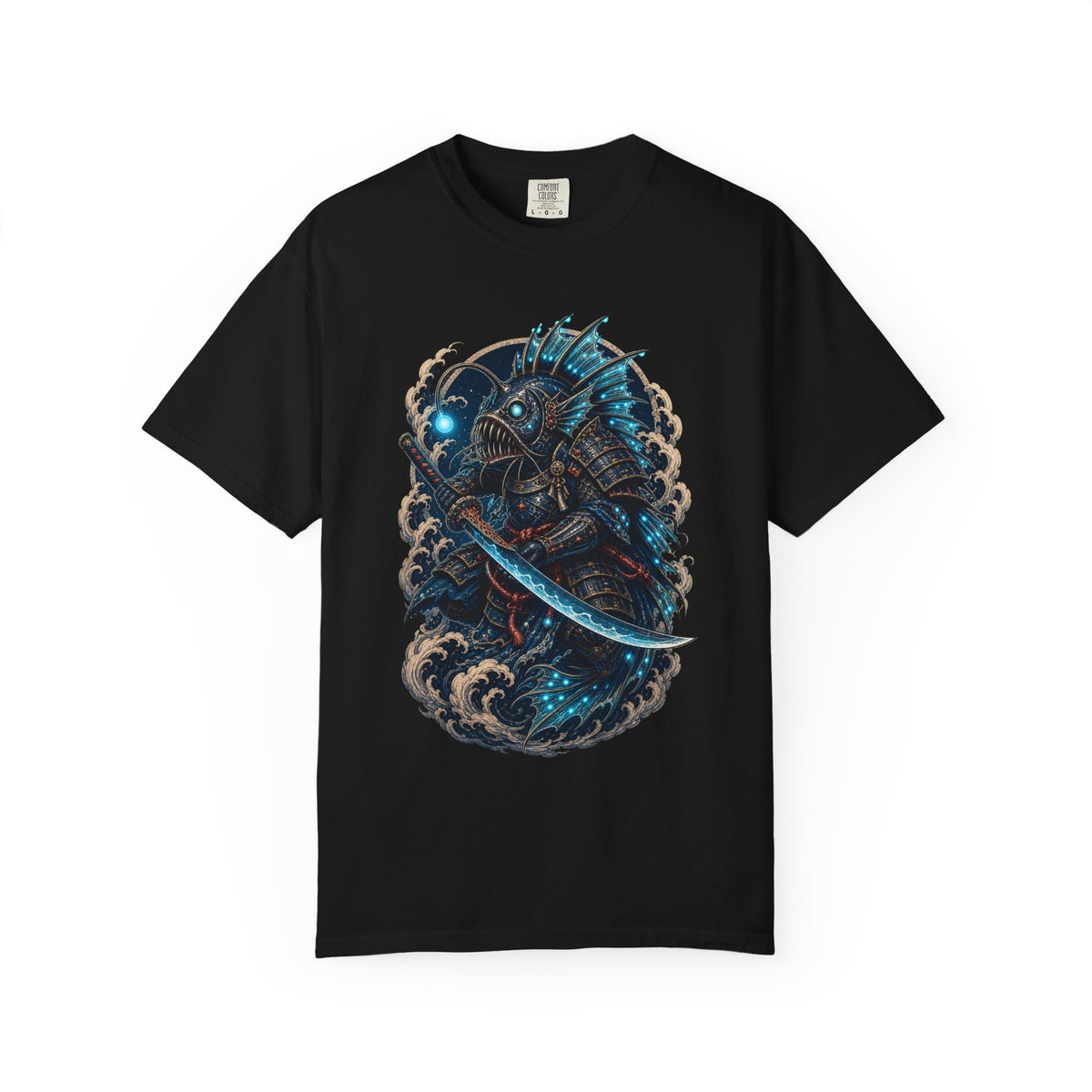 Lanternfish Samurai Deep Sea T-Shirt Graphic