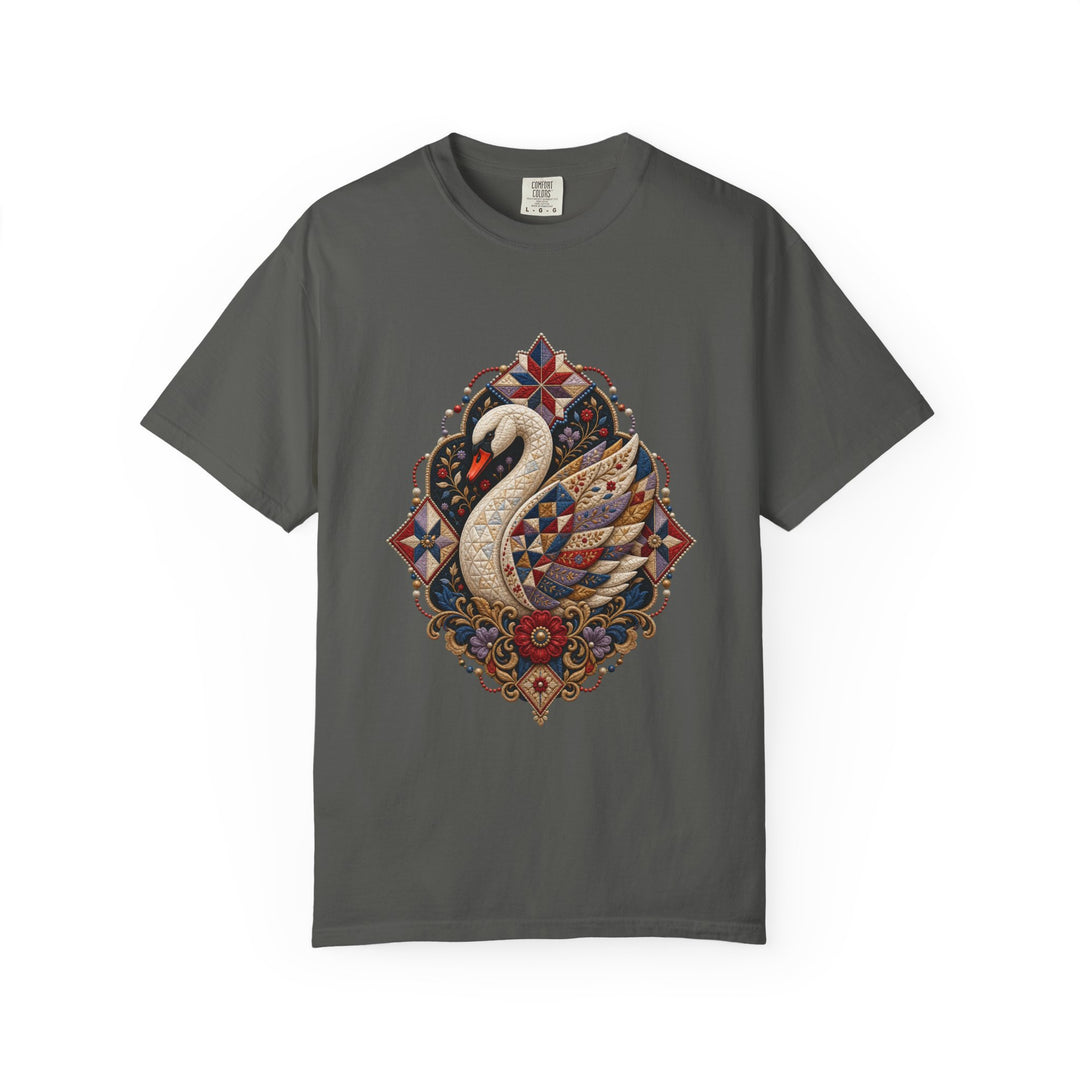 Neo-Craft Quilted Swan Relic Graphic Tee