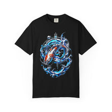 Chrome Koi Signal Crest Graphic Tee