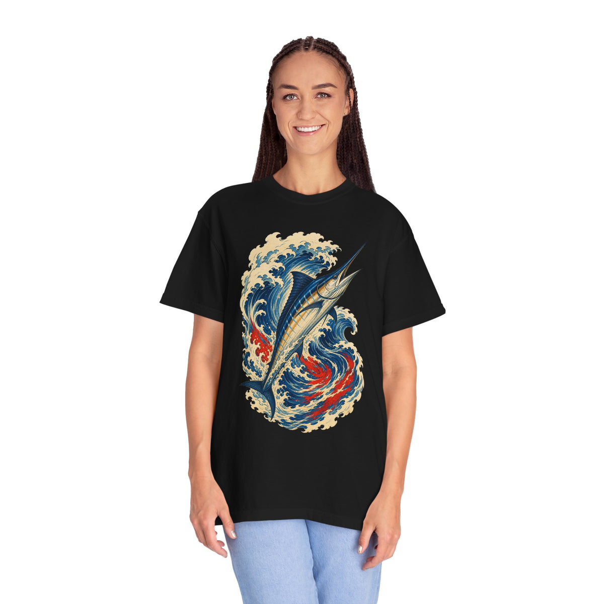Storm Marlin Breaker Retro Surf Graphic Tee