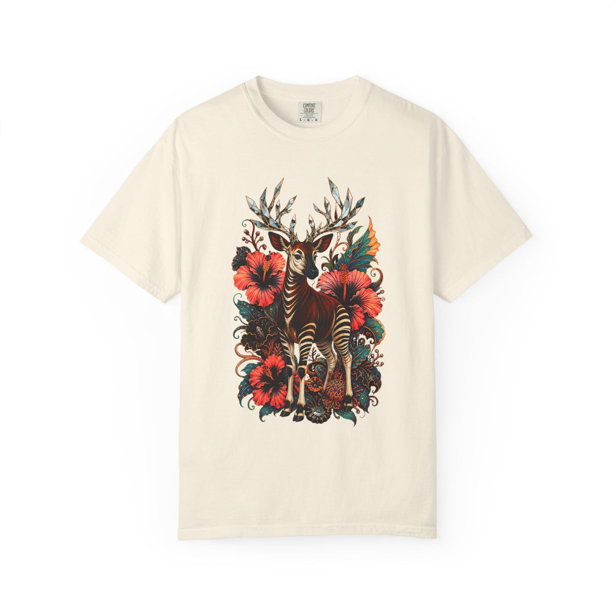 Hyper-Bloom Okapi Mirrorbeast Graphic Tee