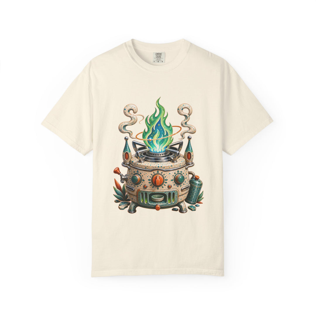 Aliencore Ceramic Camp Stove T-Shirt Graphic
