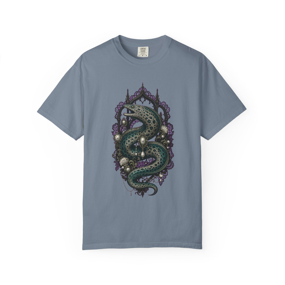 Gothic Lace Moray Eel Graphic Tee