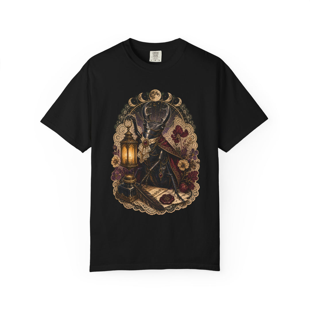 Poetcore Lace Lantern Stag Beetle T-Shirt Graphic