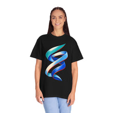 Aquamarine Speed Ribbon Graphic Tee