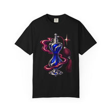 Cobalt Y2K Perfume Atomizer Graphic Tee