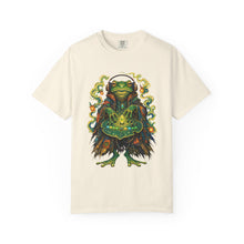 Neon Swamp Frog Synth Mage T-Shirt Graphic