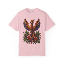Stained Glass Fig Phoenix Graphic Tee
