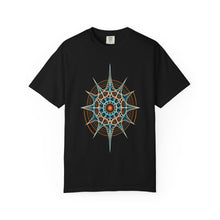 Abyssal Radiolarian Signal Wheel Graphic Tee