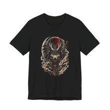 Wolf Samurai Mask Emblem T-Shirt Graphic