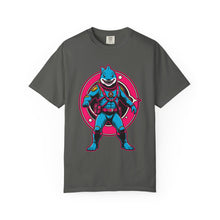 Shark Astronaut Retro Space T-Shirt Graphic