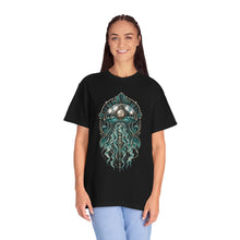 Chrome Art Deco Jellyfish Oracle T-Shirt Graphic