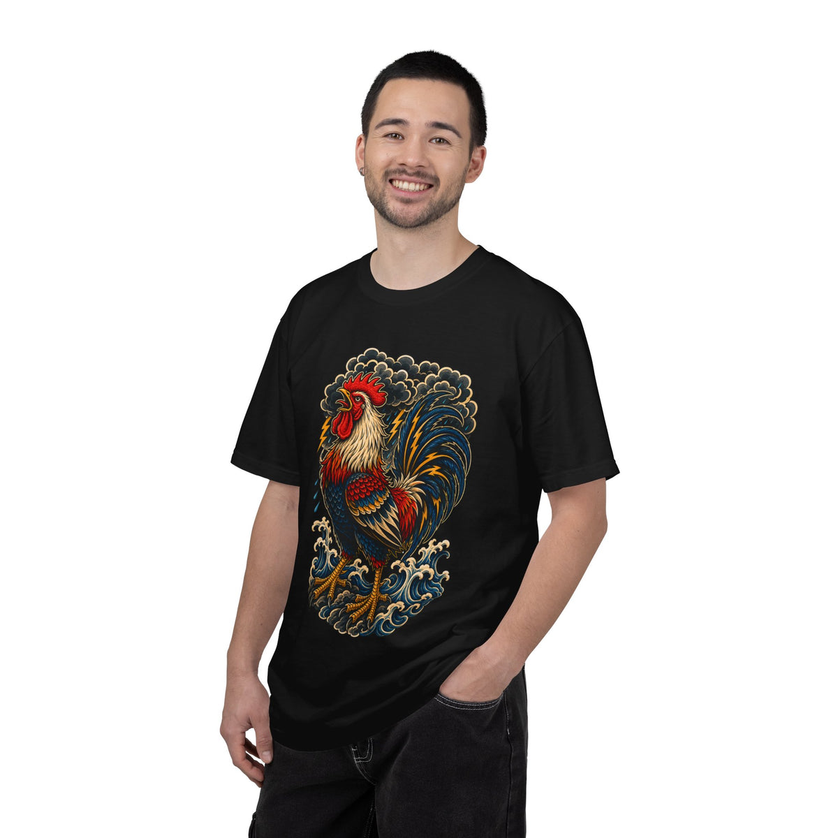 Tattoo Flash Monsoon Rooster Graphic Tee