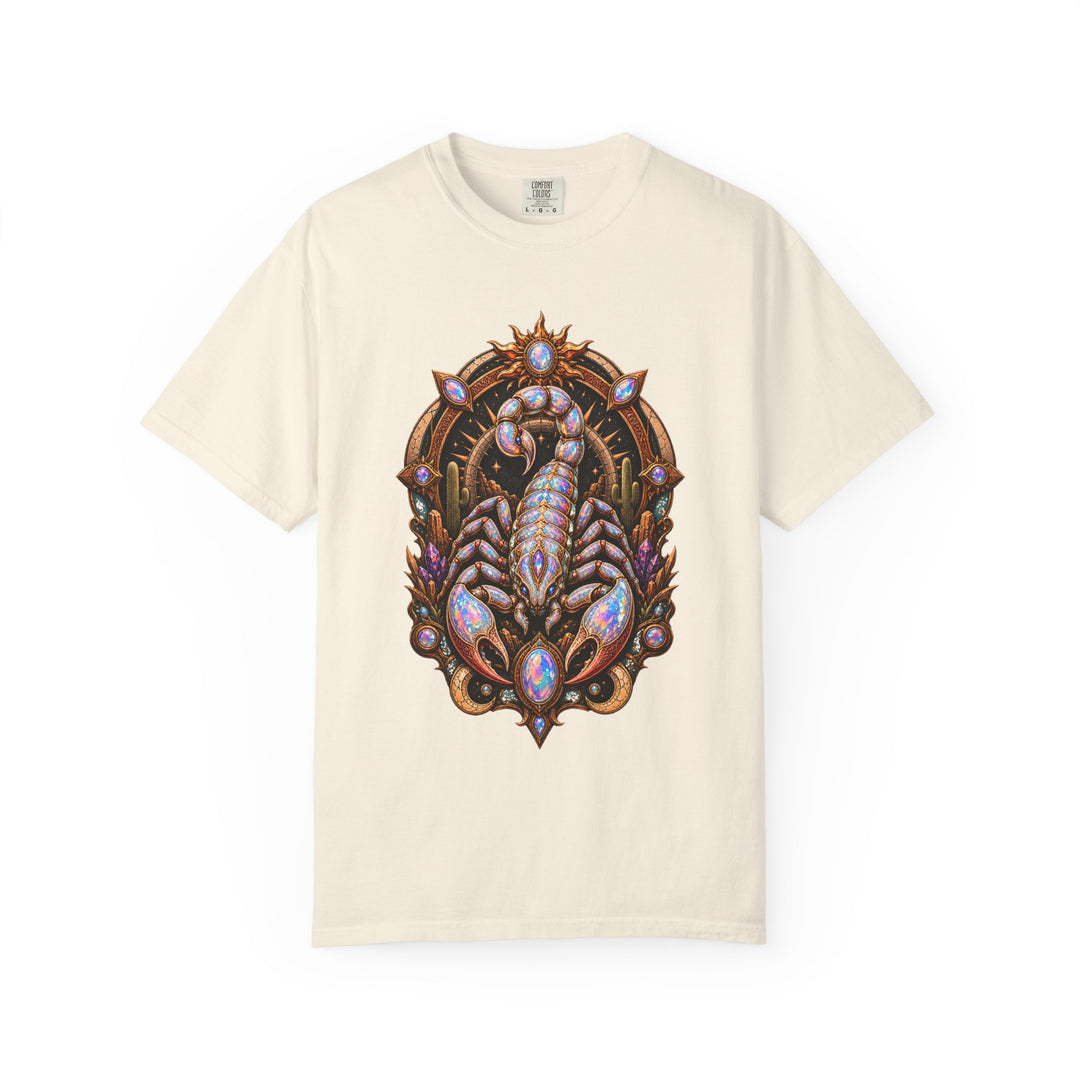 Opal Desert Scorpion Talisman T-Shirt Graphic