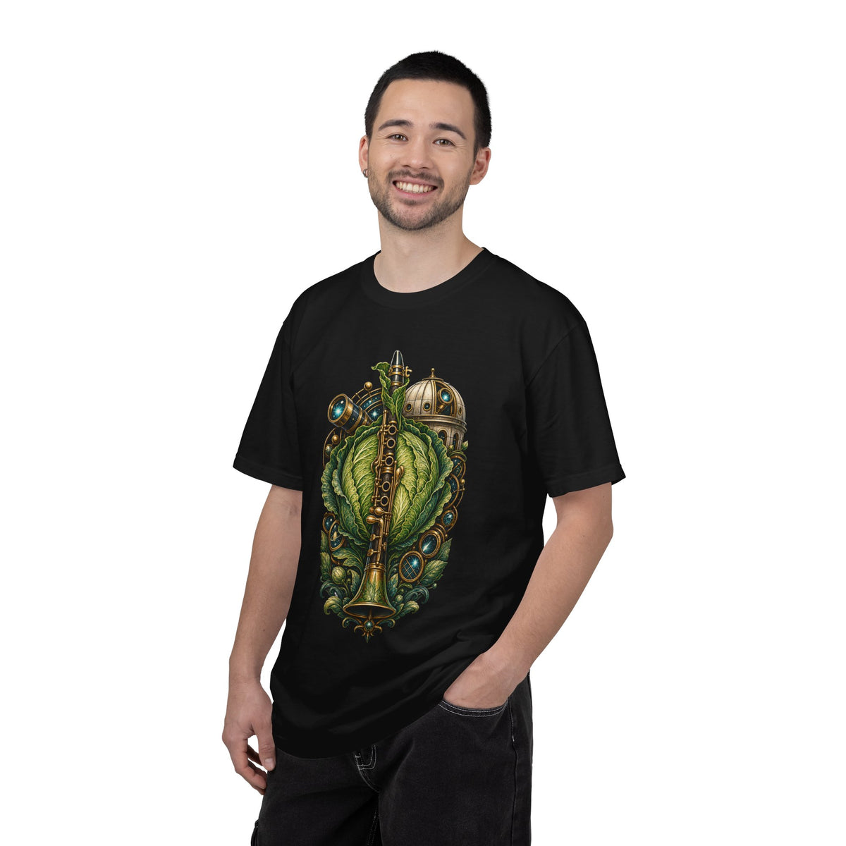 Aliencore Cabbage Clarinet Observatory T-Shirt Graphic