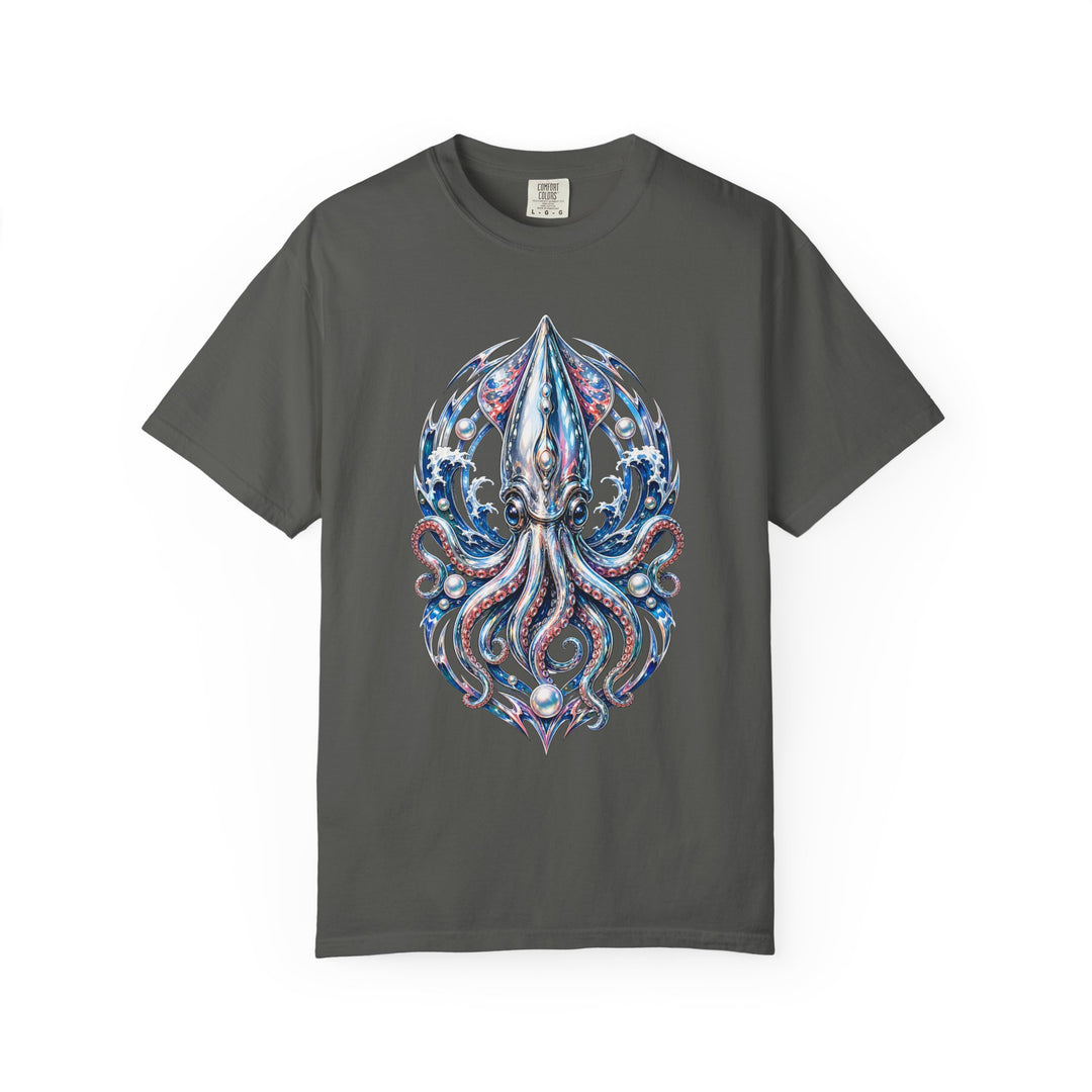 Chrome Tide Glass Squid Graphic Tee
