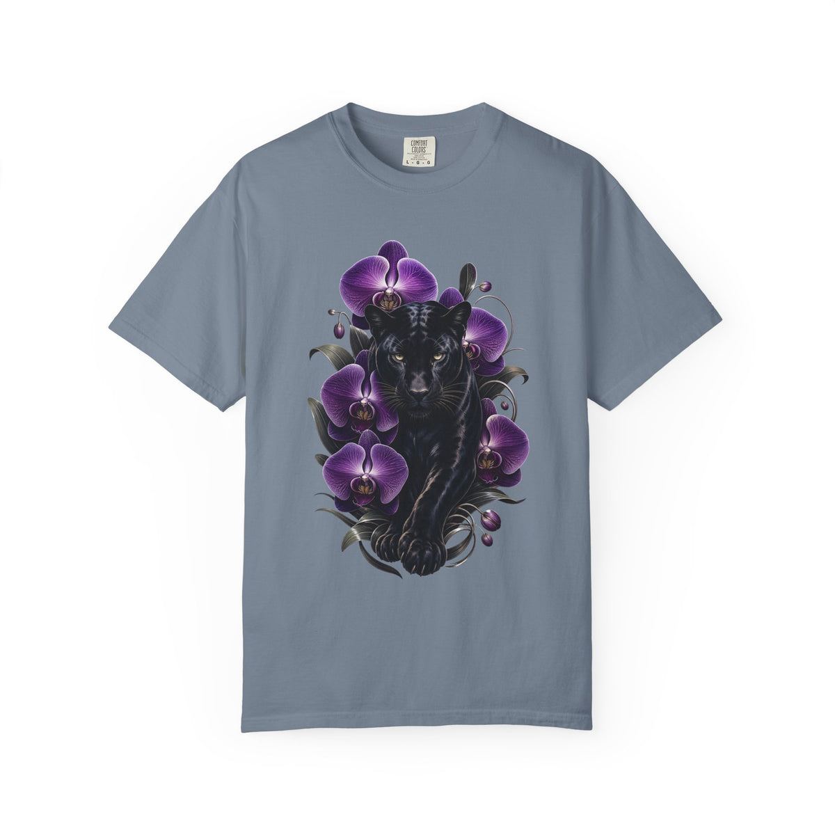Orchid Panther Streetwear Graphic Tee