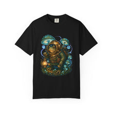 Bioluminescent Mushroom Diver Toad T-Shirt Graphic