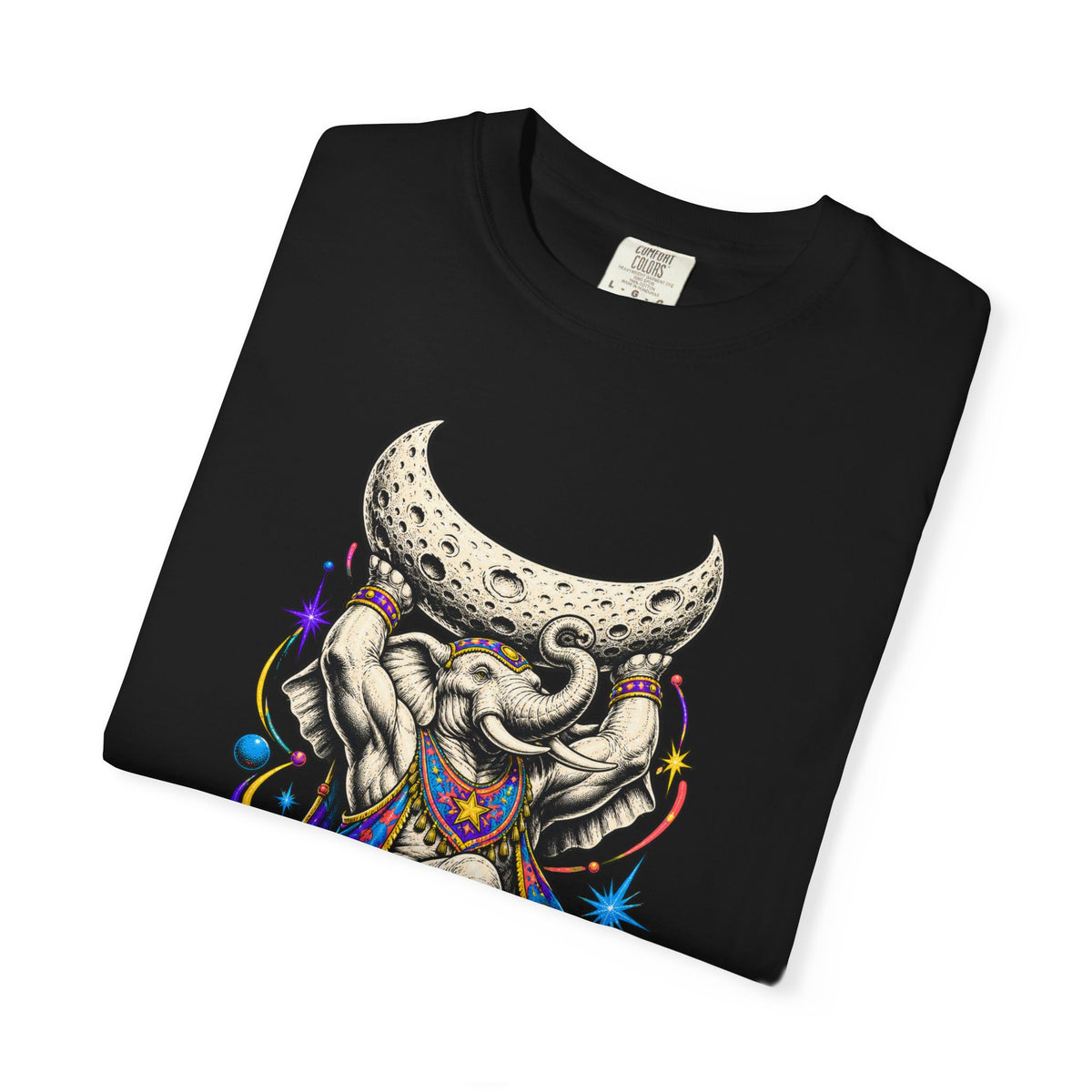 Moonlift Elephant Cosmic Sideshow Graphic Tee