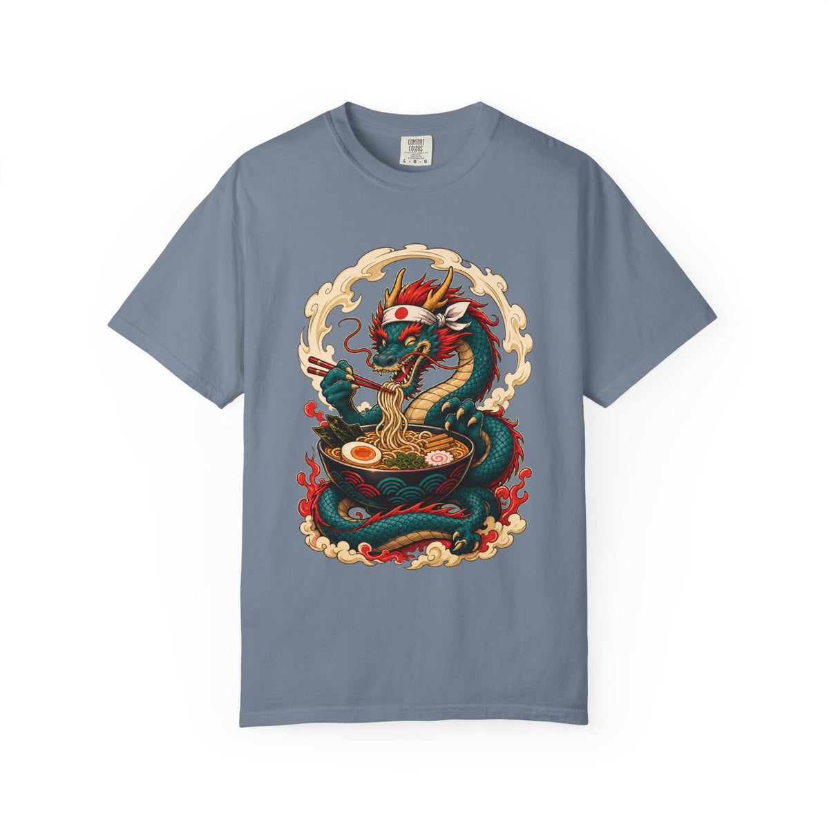 Ramen Dragon Chef Streetwear T-Shirt Graphic