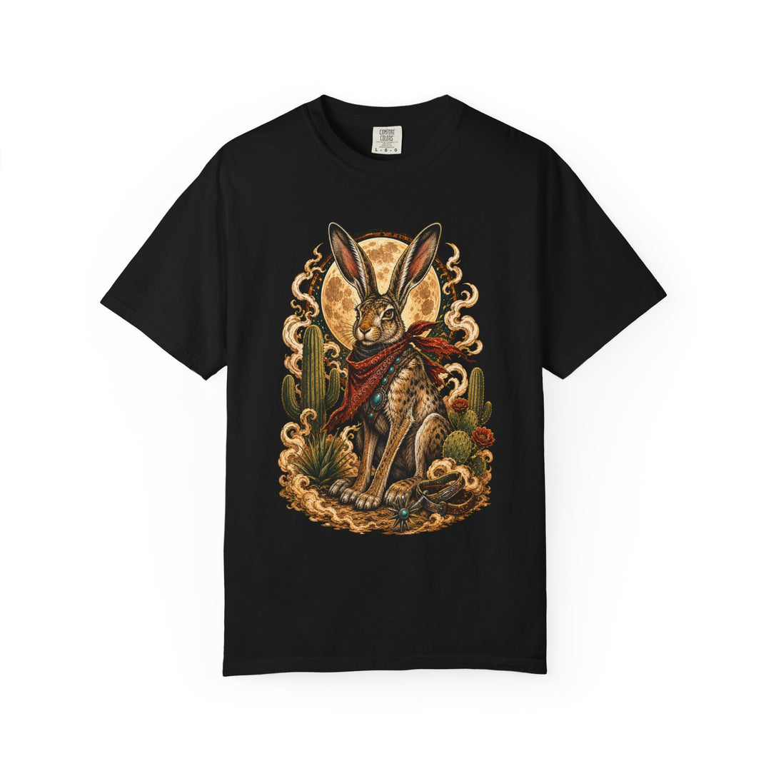 Desert Jackrabbit Outlaw Western T-Shirt Graphic