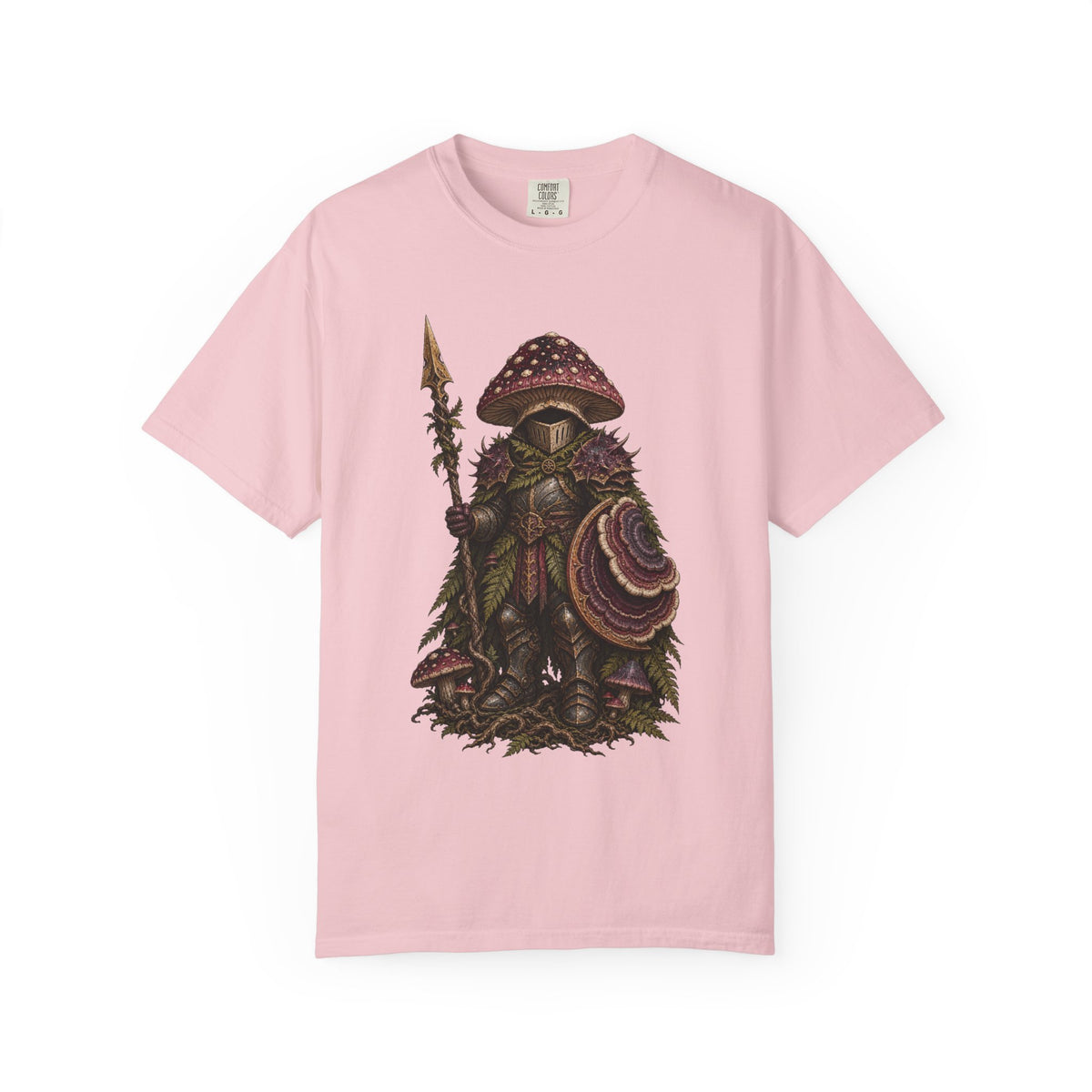 Gothic Mushroom Knight Graphic Tee