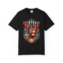 Deckchair Stripe Lobster Beach Guardian T-Shirt Graphic