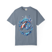 Chrome Koi Signal Crest Graphic Tee
