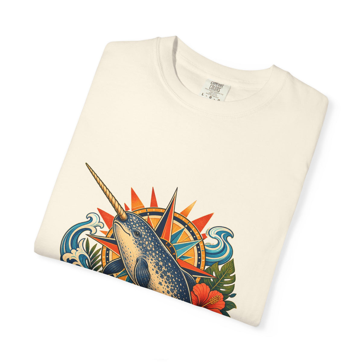 Paprika Compass Narwhal Graphic Tee