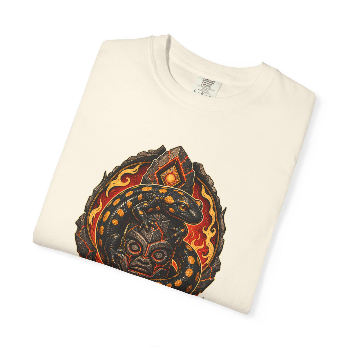 Lava Salamander Totem Graphic Tee