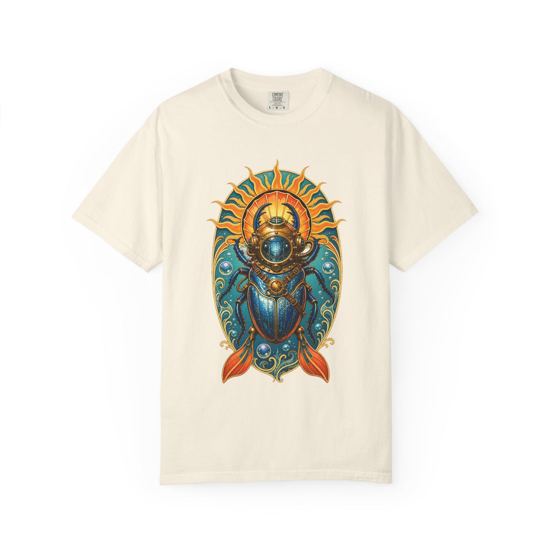 Cerulean Sun Beetle Diver Graphic Tee
