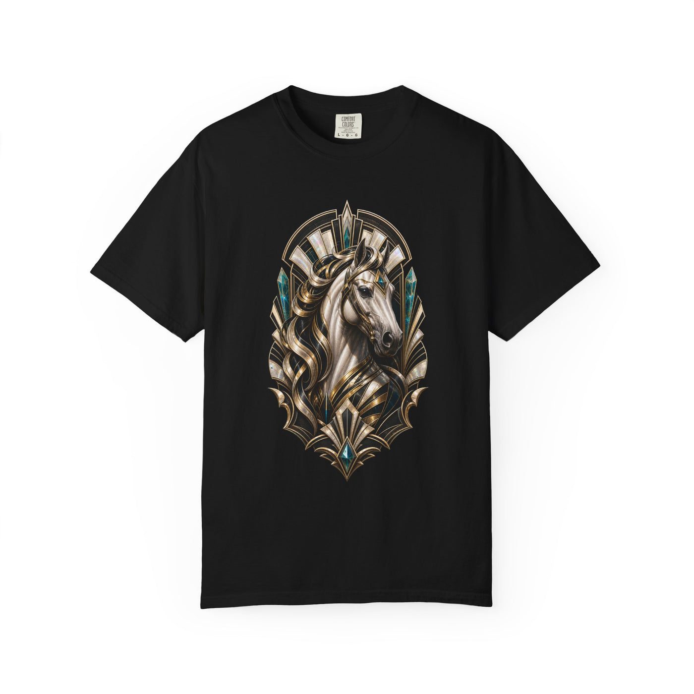 Neo Deco Stallion T-Shirt Graphic