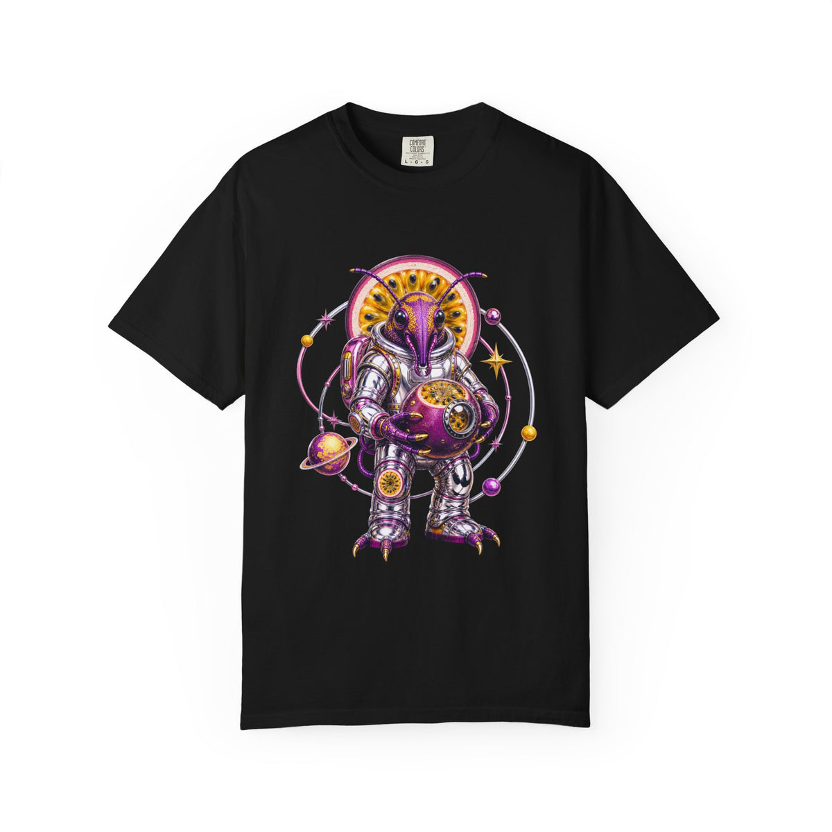 Chrome Passionfruit Weevil Astronaut Graphic Tee
