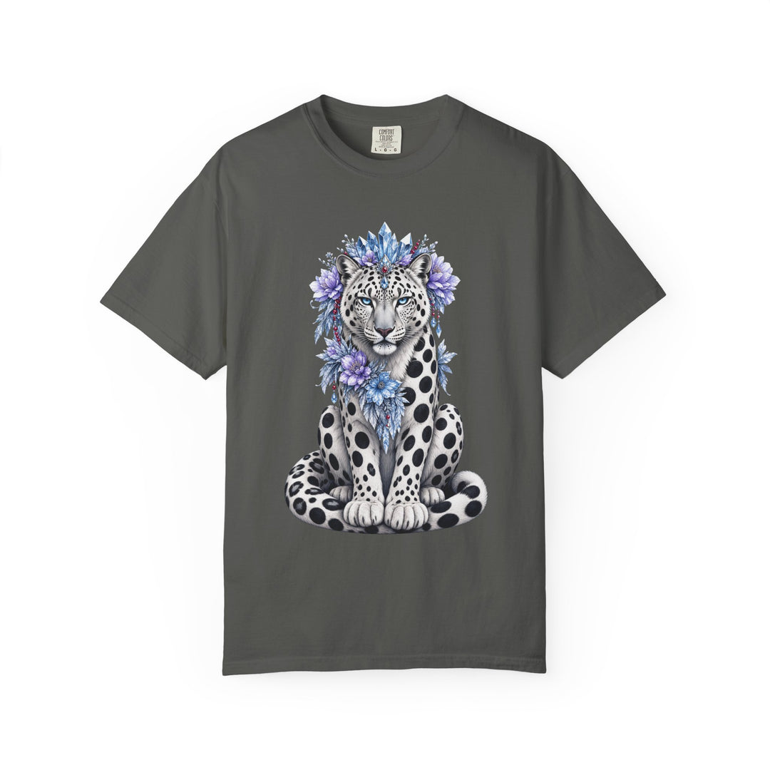 Polka Dot Snow Leopard Graphic Tee