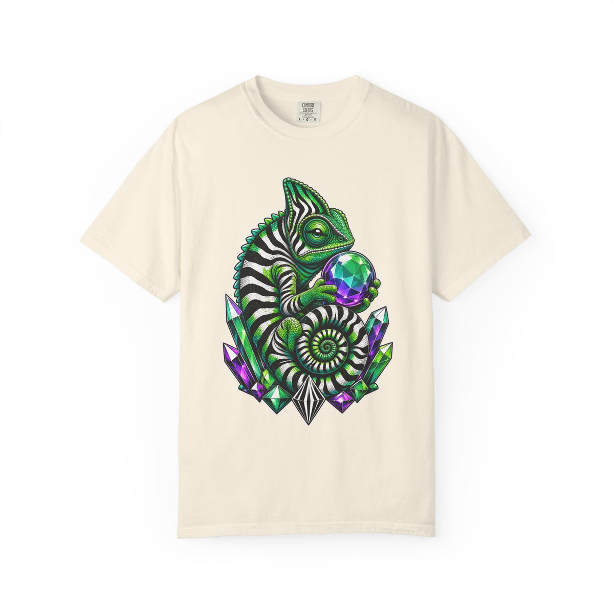 Zebra Chameleon Oracle Graphic Tee